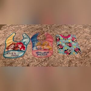 Disney Princess Pink Bib